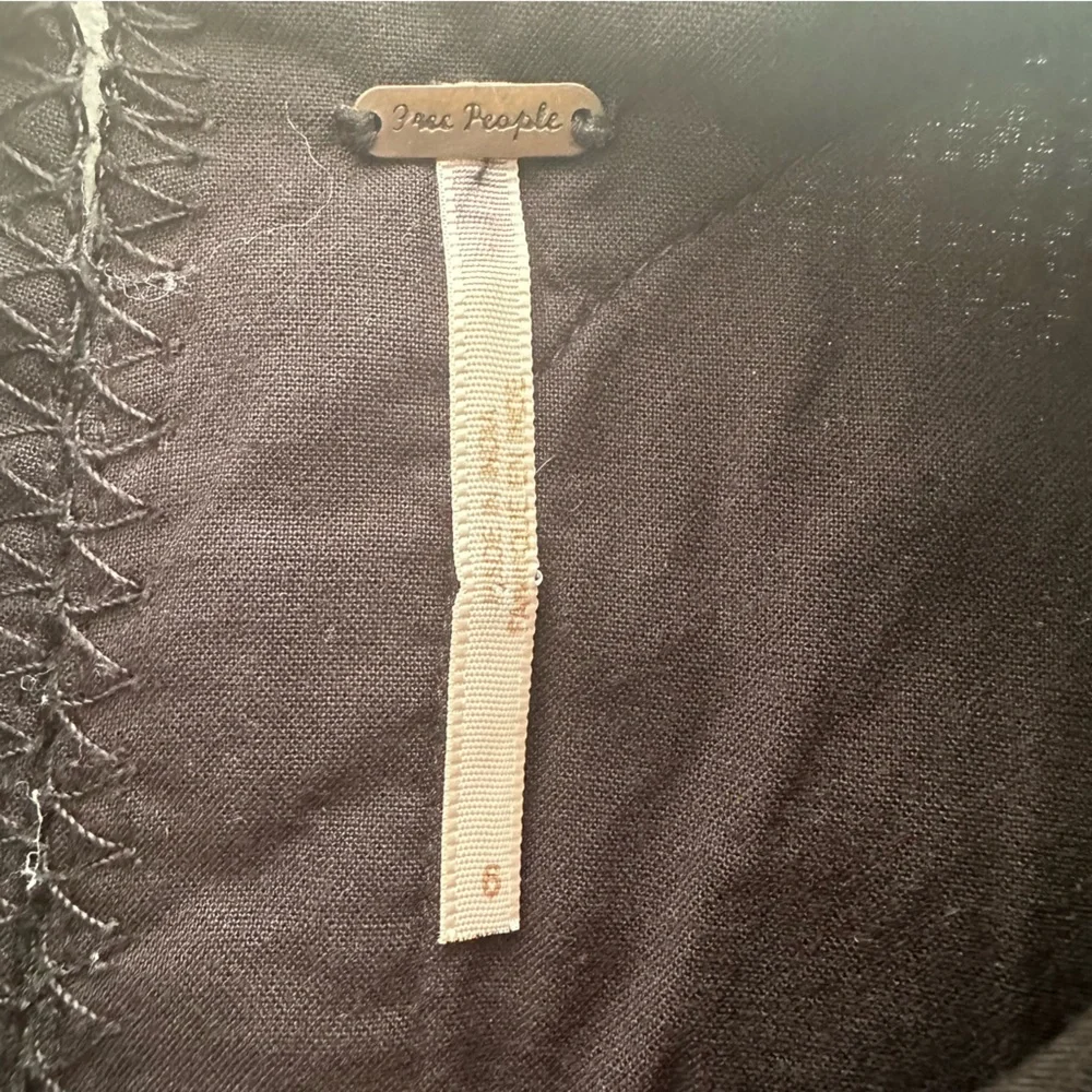 FREE PEOPLE ‘Delightful Birds of a Feather’ Sleeveless Mini Dress Women’s Size 6 - Picture 5 of 9